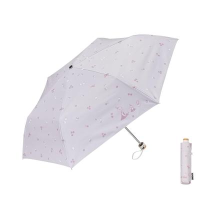 MOOMIN Bord de l'eau Pliant Soleil et Pluie Little My Pomme Lumière Soleil et Pluie Parapluie Anti-UV, Parapluie, Cueillette, Rose, 50cm, Parapluie, Protection 99,9%,