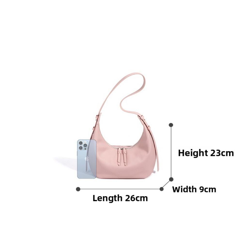 Dumpling Bag Women's Casual New Shoulder Messenger Bag with Unique Texture, Fashiable and Versatile, Simple and Classic