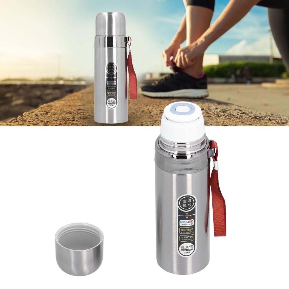 Double Wall Insulated Insulated Bottle 500ml Coffee Bottle Thermal Mug  Travel Carry