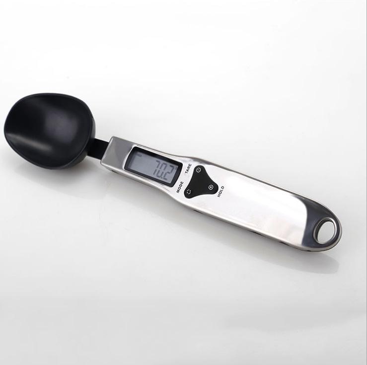 Stainless Steel Electronic Measuring Spoon Scale 500g/0.1g - Kitchen Food Scale
