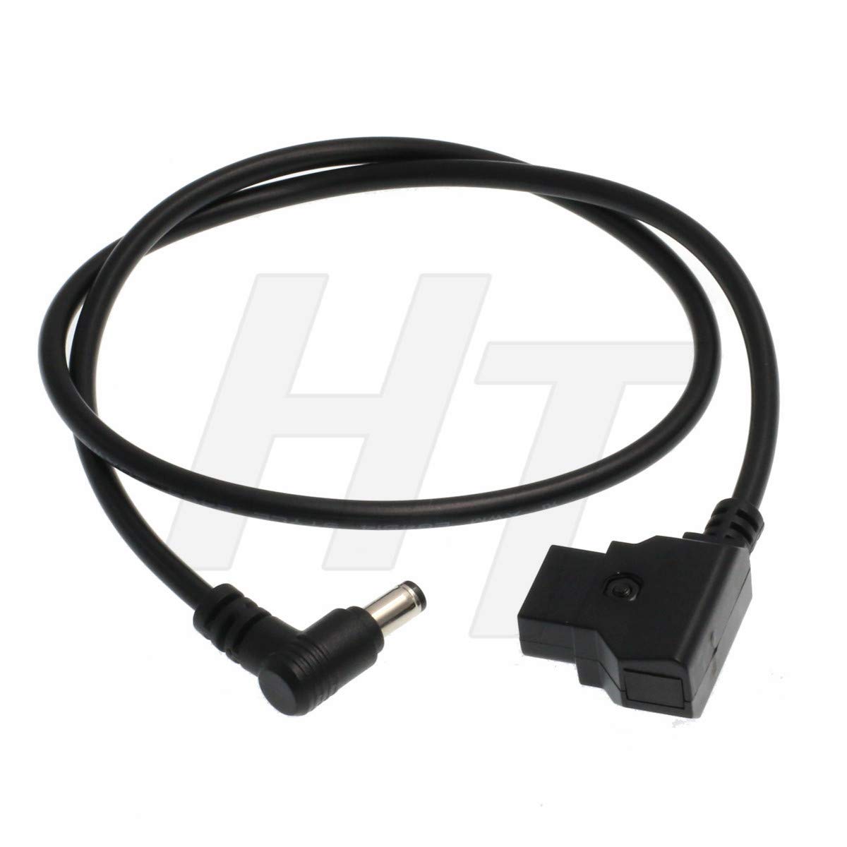 

Hangton D-Tap DC 5.5 2.5mm Right Angle 12V DC Barrel Jack Power Cable for DSLR Rig V-Mount Anton Gold Mount to Blackmagic 2ft/60cm