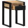 Side Table 35 X 35 X 50 Cm Rough Solid Mango Wood