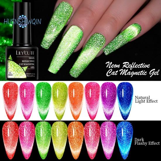 

7 мл флуоресцентный лак для ногтей длительный блестящий эффект безопасный элегантный светящийся лак для ногтей