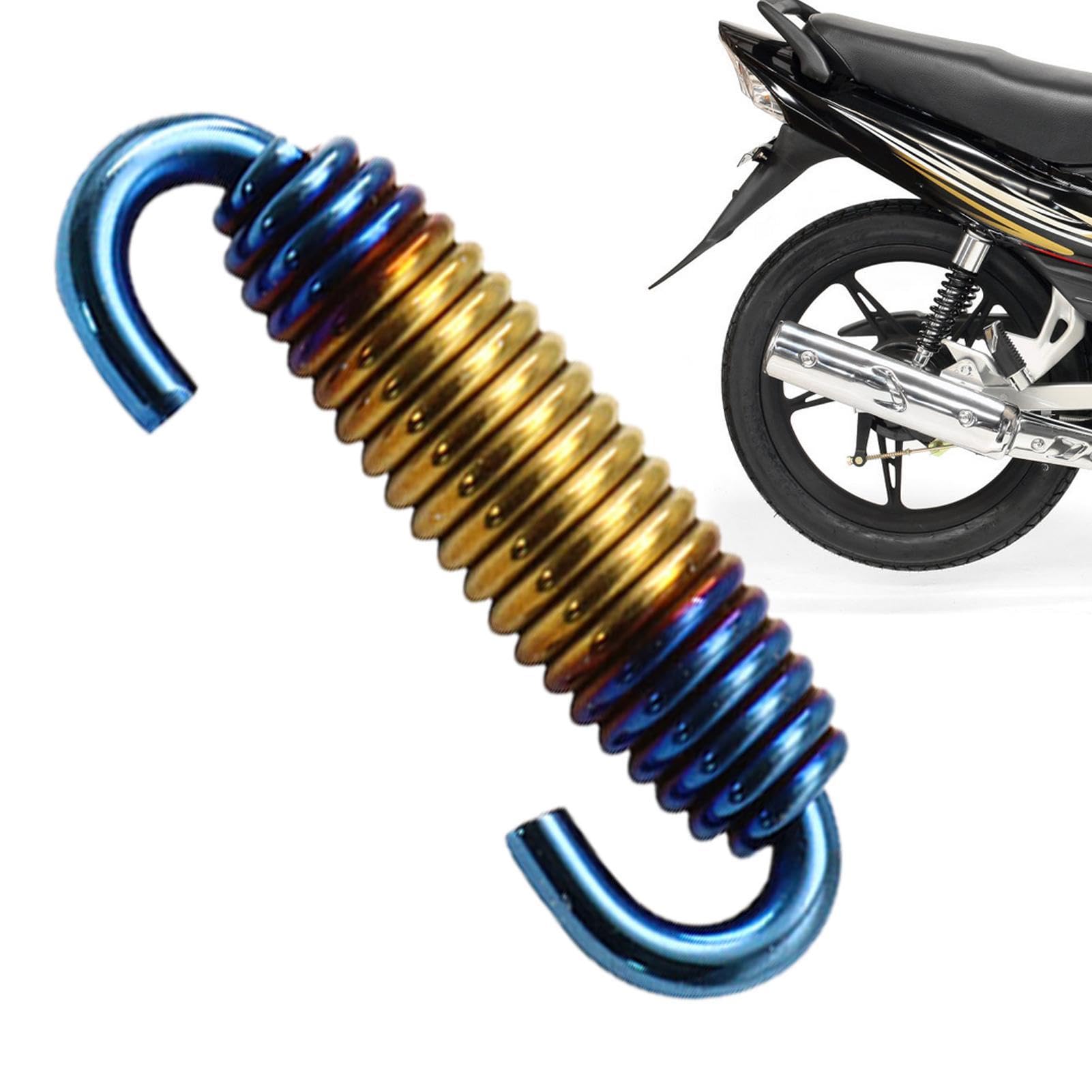 

Motorcycle Exhaust Spring | Muffler Exhaust Pipe Spring Stainless Steel | Motorcycle Modification Accessories Please refer to the description синий