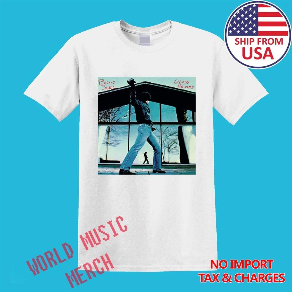 Billy Joel Glass Houses Men s White Size S-5XL S