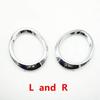 1 Pair Car Front Fog Light Lamp Frame Bracket Chrome Trim For Toyota Camry SE Sedan 2012 2013 2014 US Model