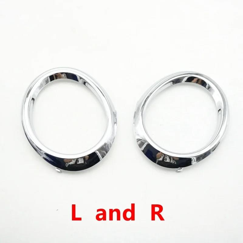 1 Pair Car Front Fog Light Lamp Frame Bracket Chrome Trim For Toyota Camry SE Sedan 2012 2013 2014 US Model