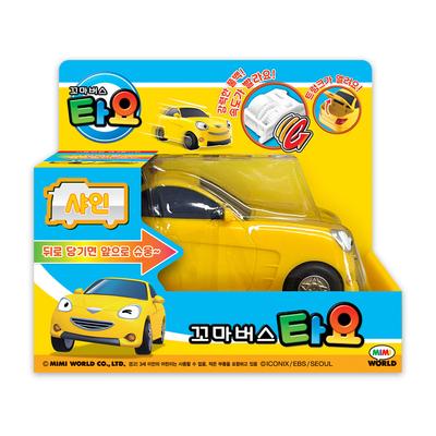 Mimi World Tayo der kleine Bus Glänzendes Bedien-Spielzeugauto