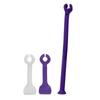 Molded Plastic Wine Glass Placement Aids with Split Ends for Kitchen Cabinets, Dining Storage and Beverage Stations