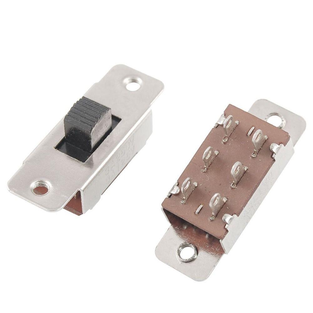 5pcs SS-23F19G5 Slide Switches Panel Mount High Knob Micro Mini Toggle Switch Electrical Equipment