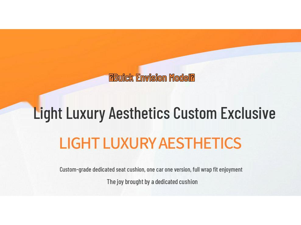 2024 Universal Full Leather Car Seat Cushion for Buick - Four-Season Use