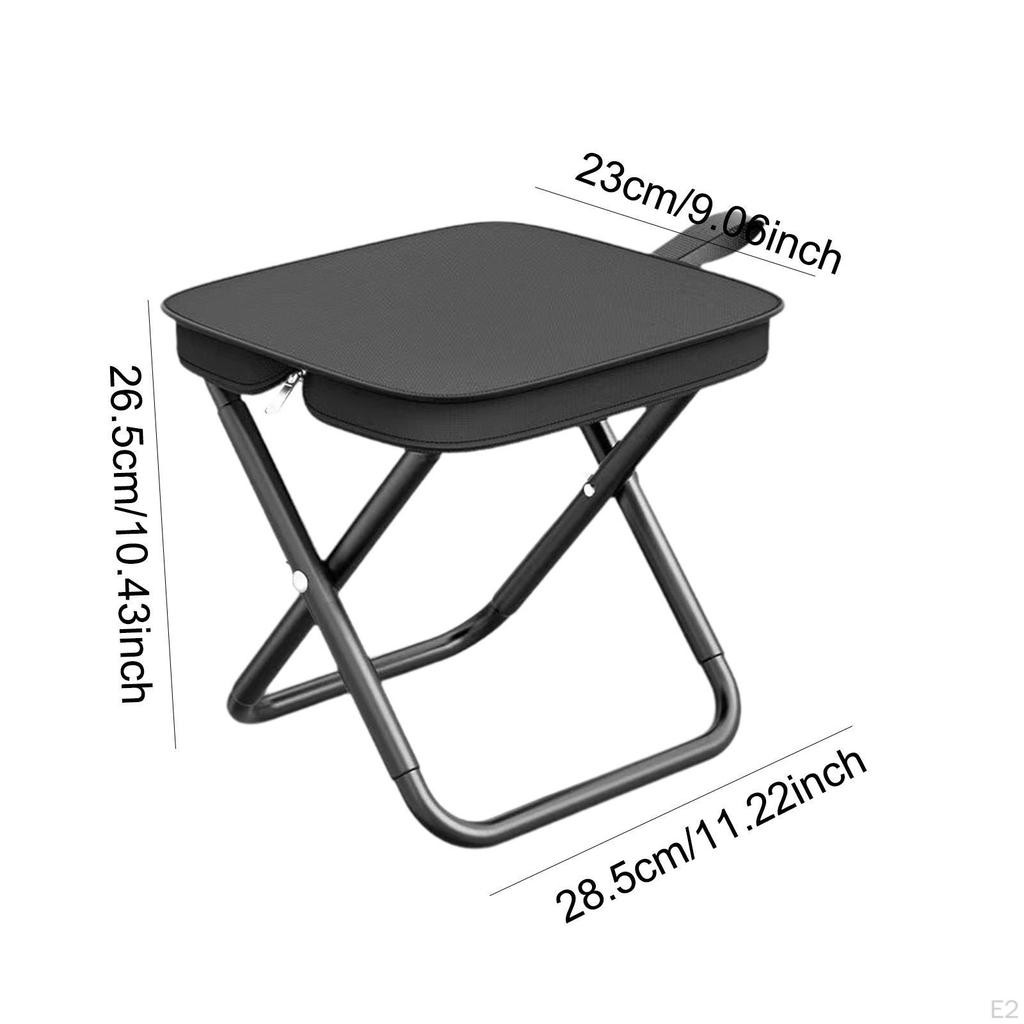 Camping Hocker Camp Leichte Faltbare Kleine Klappstuhl Tragbare für