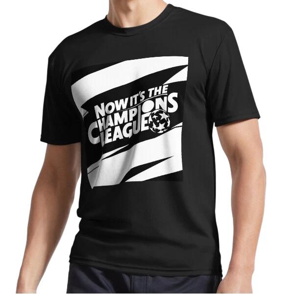 

New Champions League Active Logo T-Shirt Funny Size S to 5XL M