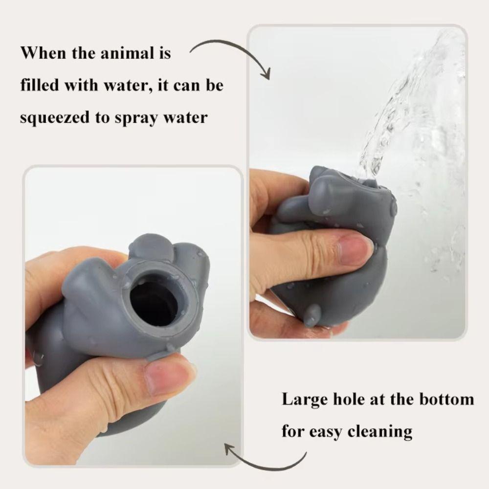 Folding Tower Floating Shower Toy Animal Designs Stacking Boat Toys Baby Bath Toys  Beach Bathtub