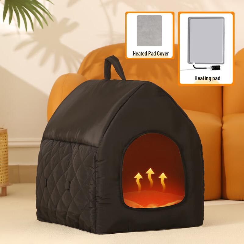 

Полузакрытая кровать для питомца с подогревом