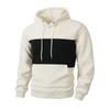 Men S Color Block Hooded Sweatshirt Casual Autumn Winter