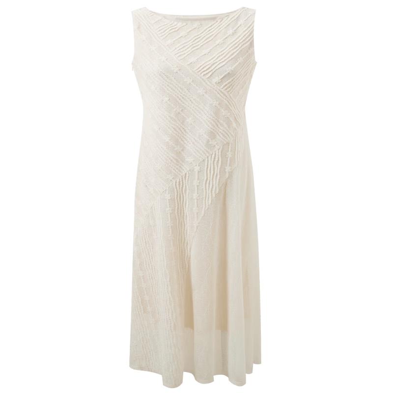 SanCai 2026 Summer Lace A-Line Sleeveless Dress XL