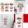 Merry Christmas Paper Door Hanging Decoration Wholesale Create A Festive Atmosphere