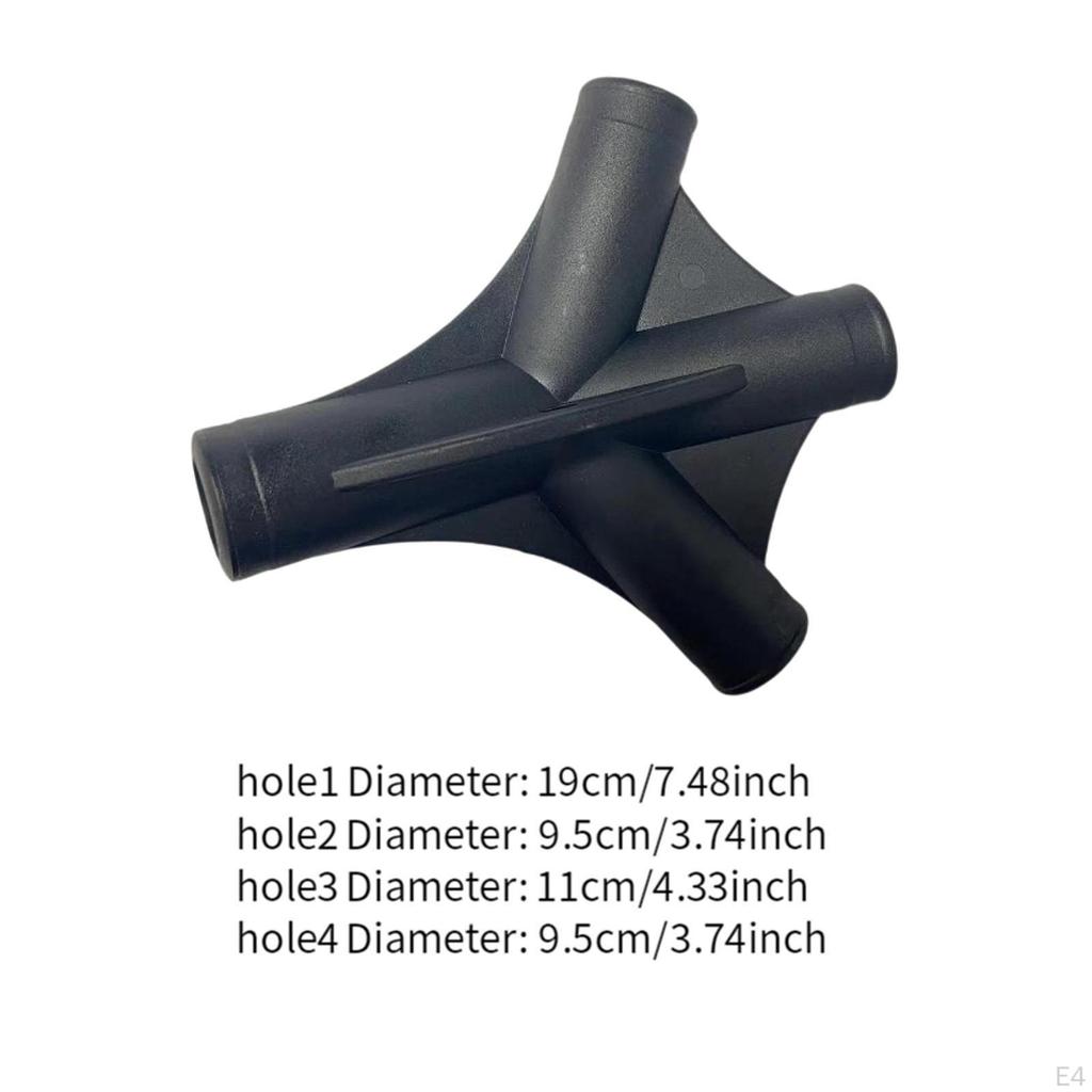 4-Wege Zeltstangenverbinder