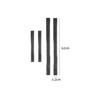 4Pcs Carbon Fiber Outer Door Scuff Sill Cover Trim For Toyota 4Runner 2010-