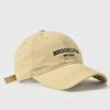 Breathable Embroidered Letter Peaked Cap Anti-UV Women Sunshade Hat Men Baseball Hat  Spring