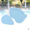 10PCS Pool Cover Weights PVC Winter Pool Tarp Hanging Water Bag for Above Ground Swimming Pool Cover Light Blue