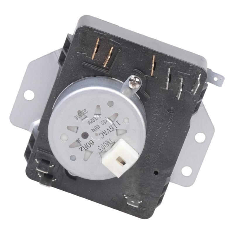 Replacement Part Corrosion Resistant Dryer Timer Accurate Time Control Metal Texture Suitable for Extended Lifespans