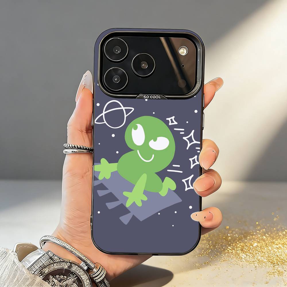 B-Bfdi B-Battle For D-Dream Etui Na Telefon Dla iPhone17 16 15 14 13 12 Pro Max Szary Czarny Matowy Laserowe Metaliczne Aurora Funda
