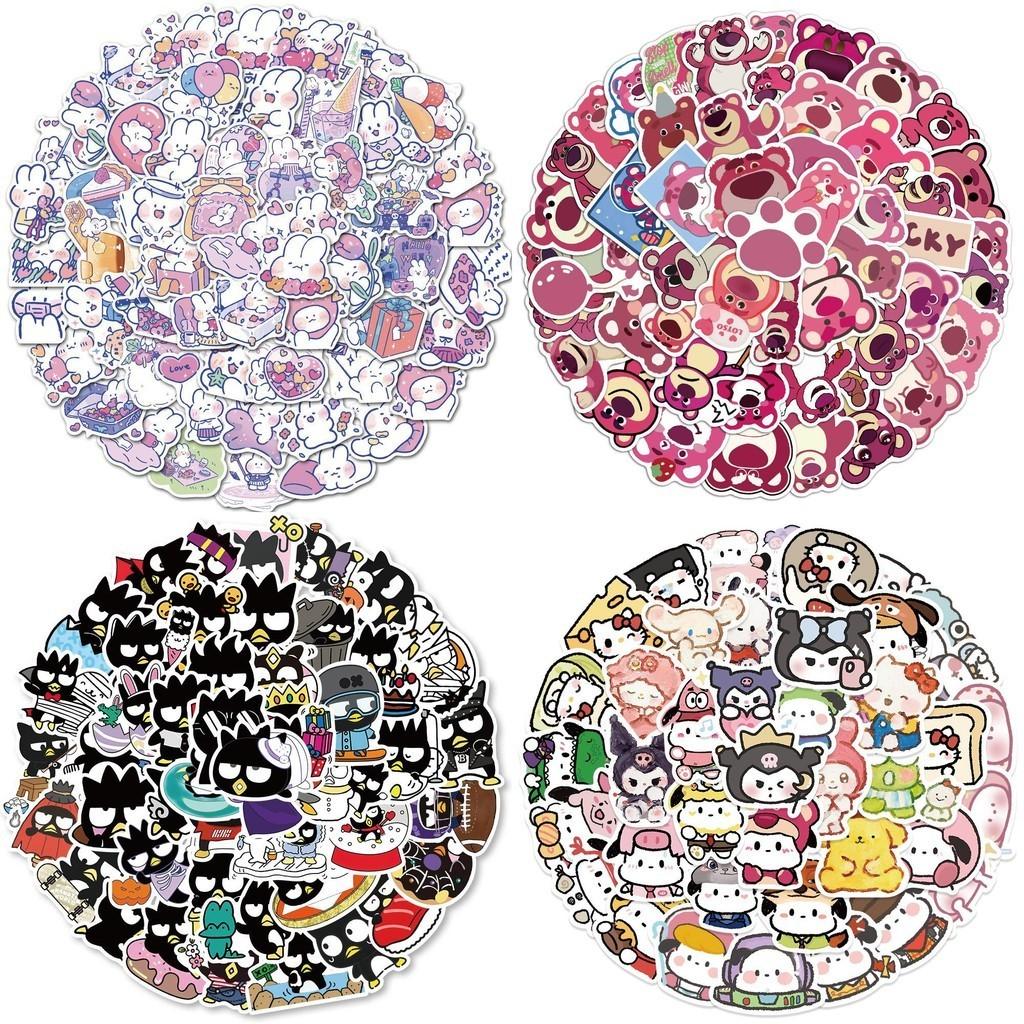 Cute Cartoon Character Sticker Collection 50 Waterproof Stickers For Phone Tablet Luggage And Laptop