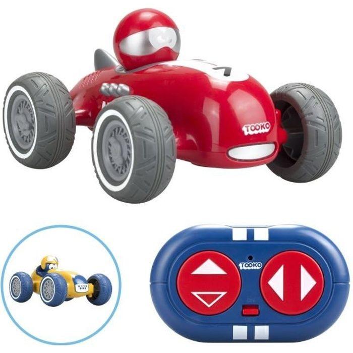 TOOKO ferngesteuertes Auto - Vintage-Look - Ab 3 Jahren - Zufällige Farbe : rot oder gelb - 13 cm