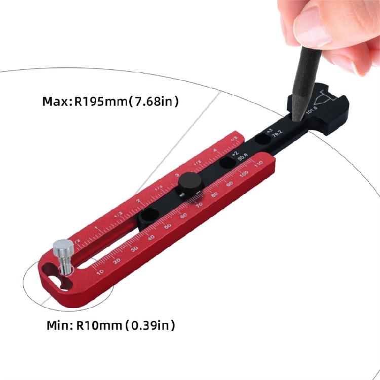 Aluminum Marking Gauge Scribe Gauges Drawing Compasses Scriber Wood Scriber Tool