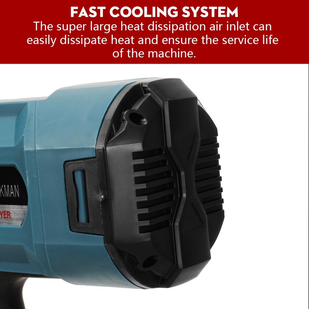 Electric Spray Guns High Power Home Electric Paint Sprayer 5000W with 3 Nozzle Easy Spraying and Clean for Beginner 110V-220V