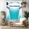 Ethnic Tribal Patterns Custom Your Name Wall Decor Tapestry Art For Pet Memorial Birthdaywedding Party Backdrop Family Gift