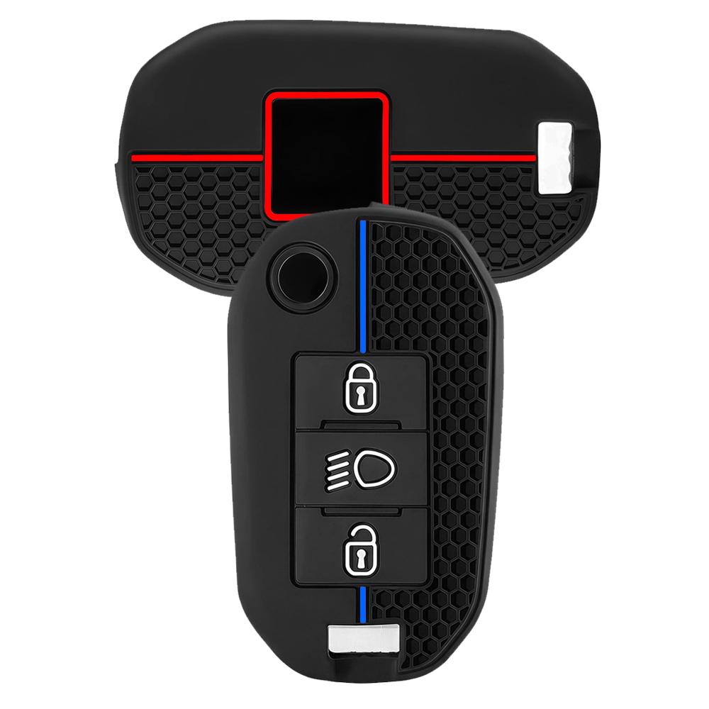 Silicone Key Cover Car Key Case For Citroen C5 C3 C4 C8 Berlingo For Peugeot Partner Rifter 208 308 508 407 2008 3008 Expert