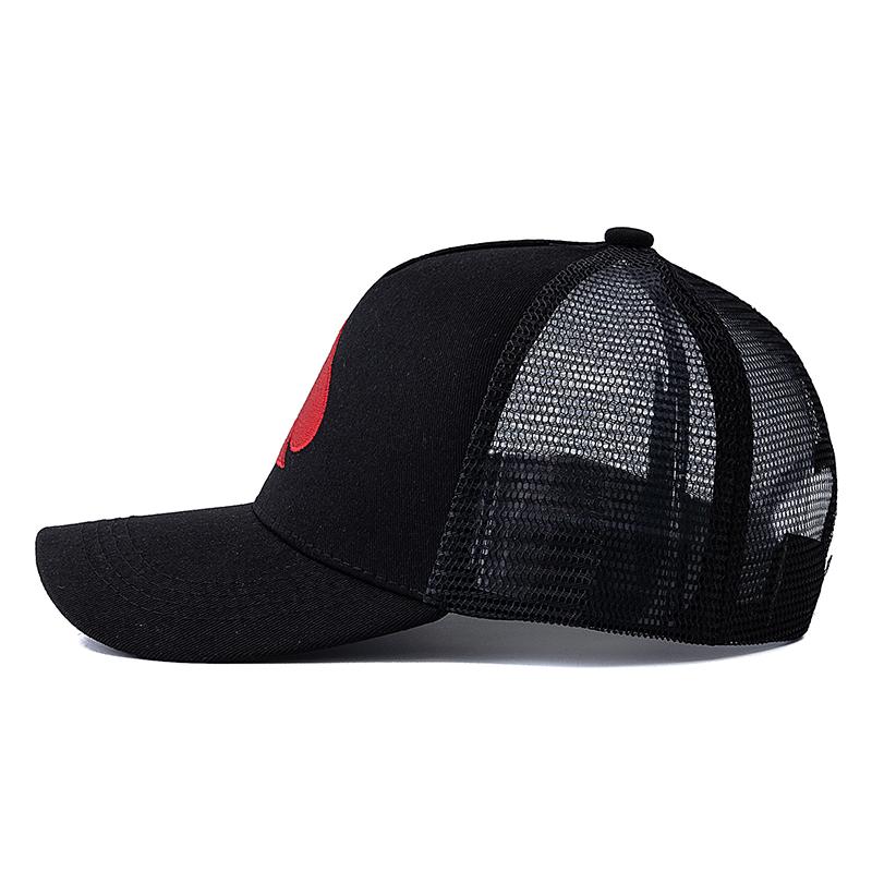 Hot Sale Unisex Cap For Men Women Peach Pattern Design Baseball Cap Summer Fashion Streetwear Mesh Trucker Hat