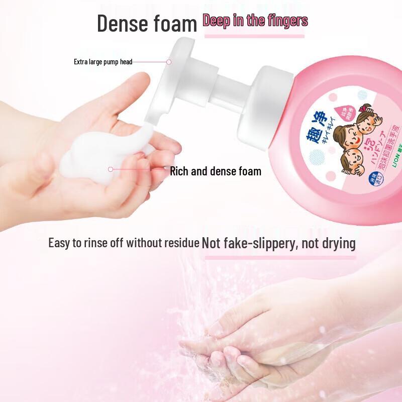 Lion Fun Clean Foam Antibacterial Hand Soap Set
