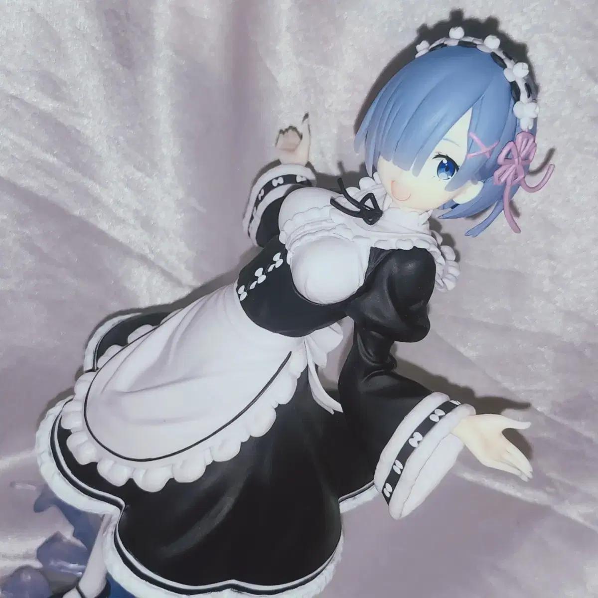 

Rizero Rem Winter Maid Изображение Оригинальная Красивая Фигурка Девушки