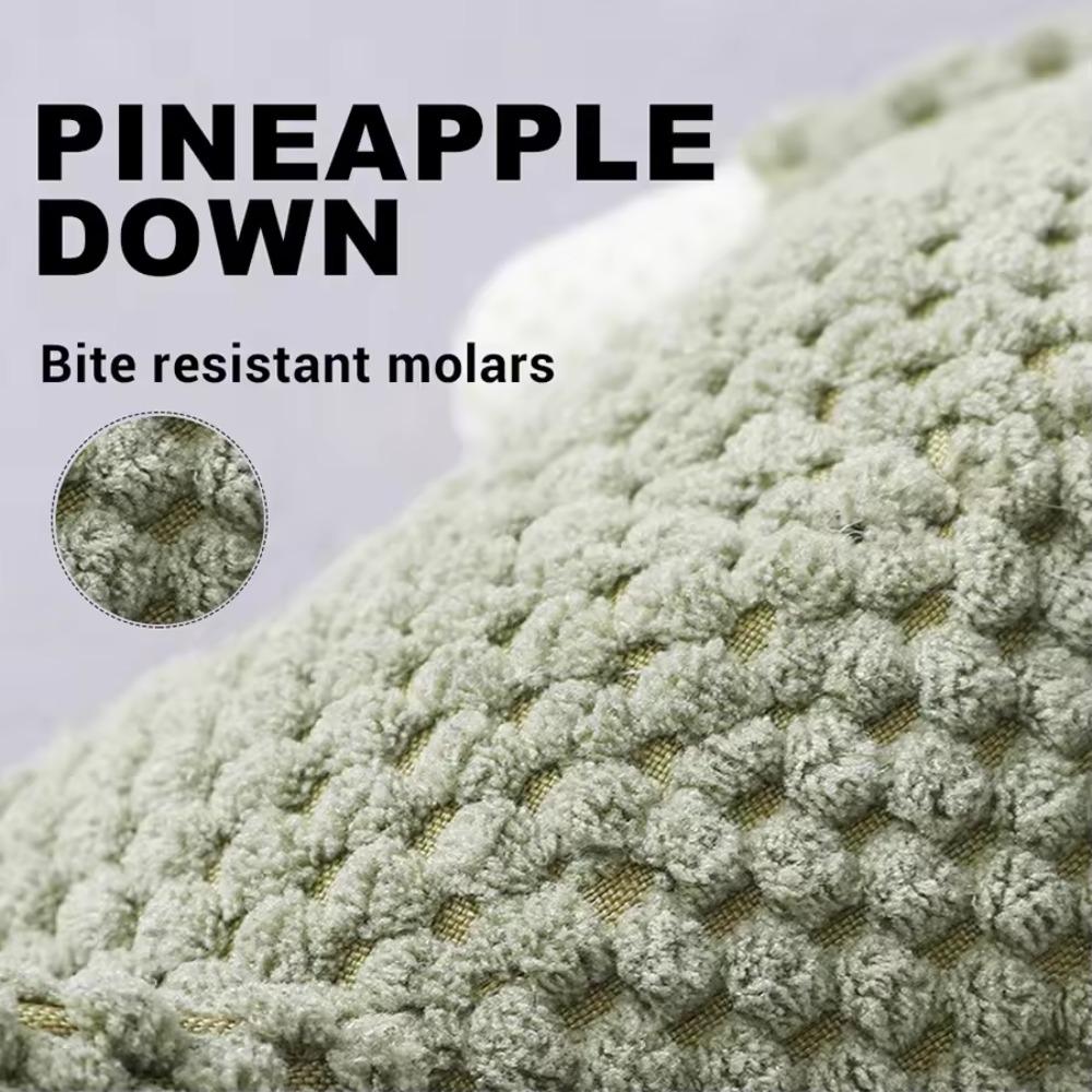 1Pcs Large Dog Toy Bite-Resistant Sound Plush Toy Lion Wolf Elephant Cartoon Pet Toy Squeaky Dog Toy for Small & Medium Dogs