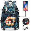 USB Charging Backpack for Teen Students Travel Laptop Daypack 67 Gourmet Style Lightweight Water-Resistant Large Capacity