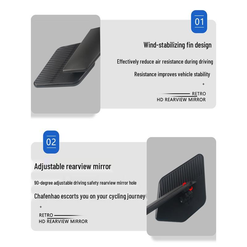 Benelli Tornado 302R/402R Blade Stabilizer Rearview Mirror