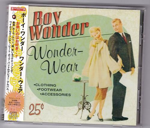 

CD BOY WONDER - Wonder-wear RRCY1061PROMO Roadrunner Reco 1997 Japan ObiRock Used