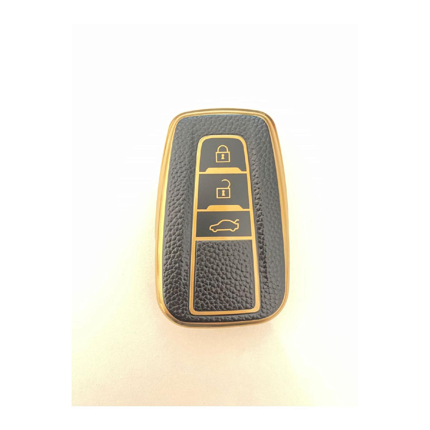 

Нано-силиконовый чехол для ключей Toyota с тиснением