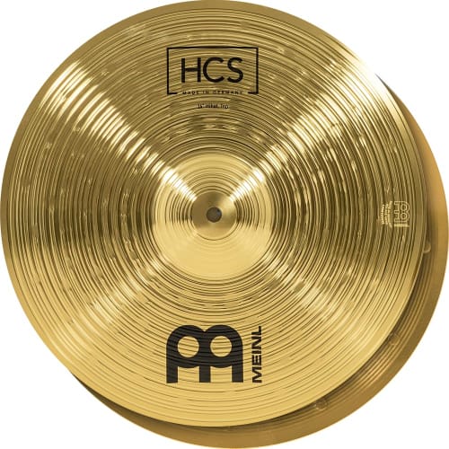MEINL HCS Series Cymbal Set: Complete Cymbal Set-up, 14" Hihat, 16" Crash, and 20" Ride, HCS 141620