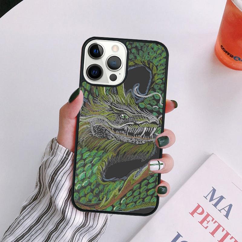 Chinese Dragon Phone Case For iPhone 17 Air 14 13 12 16Pro Max 15  Plus Max Cover Shell coque