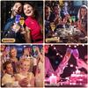 Food-Grade LED Light-Up Champagne Glass - Novel Atmosphere Wedding Banquet Wine Cup