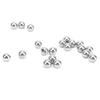 20Pcs M4 Threaded Ball Stainless Steel Drilling Trimming Bead for 3D Printer Magnetic Joints
