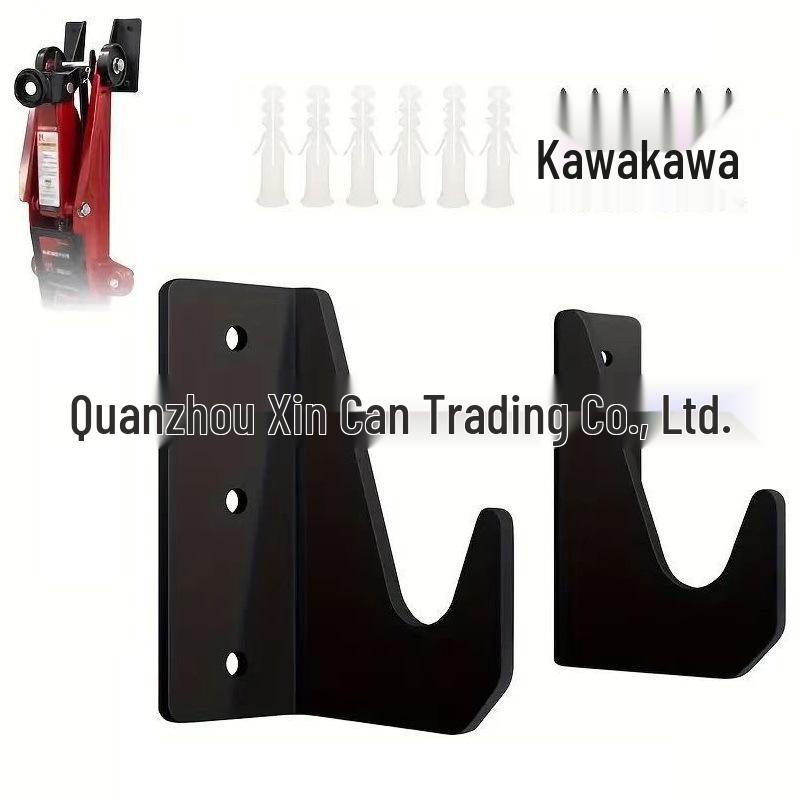 Multifunctional Floor & Wall-Mounted Garage Tool Holder with Hooks