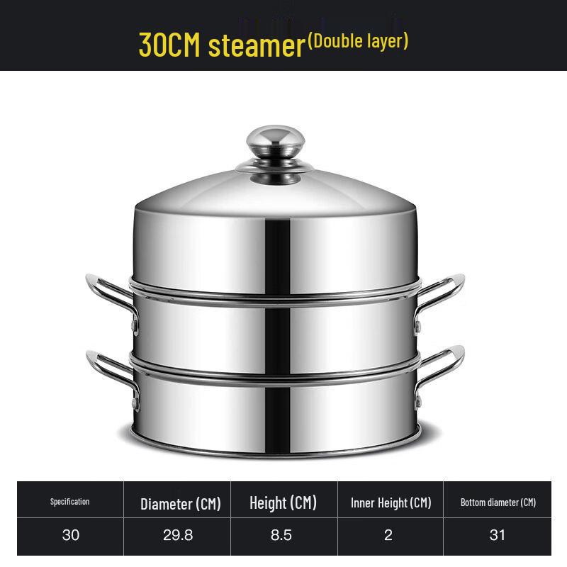 Stainless Steel Steamer Pot