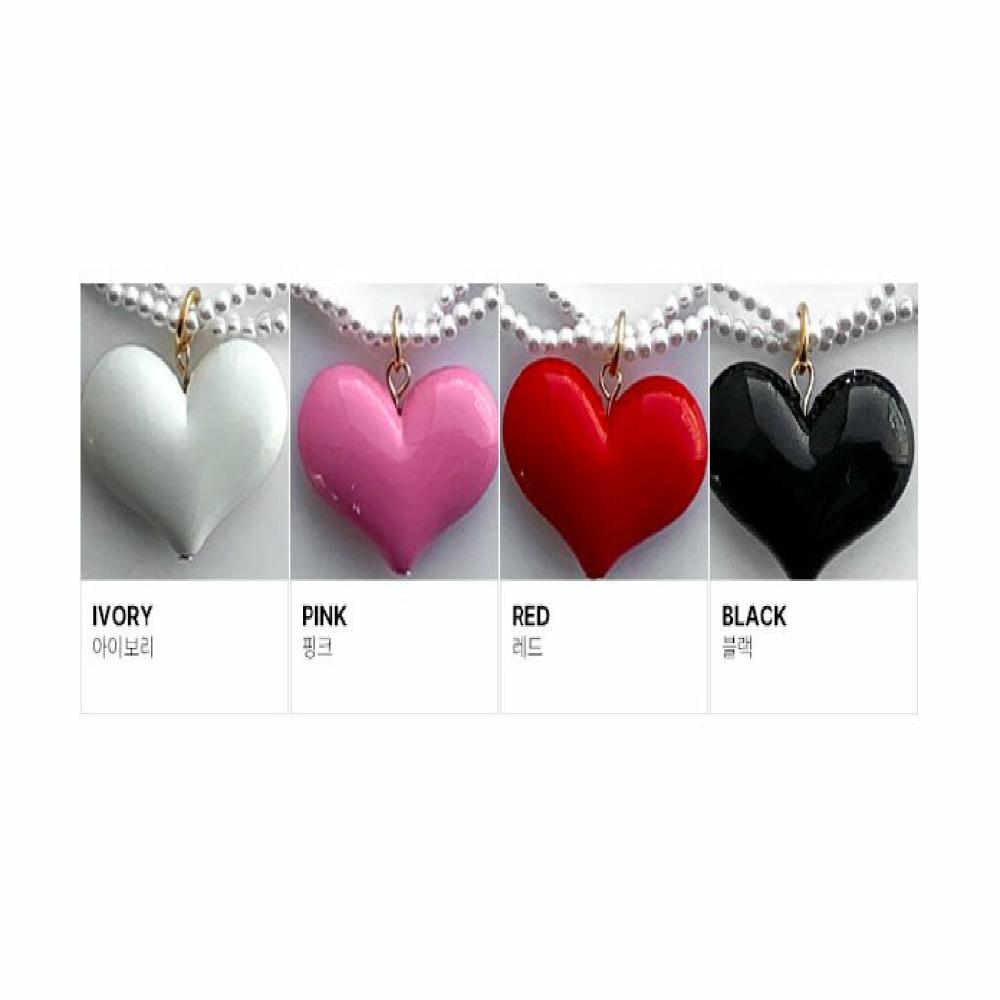 Cocoblack / Heart Pearl Necklace