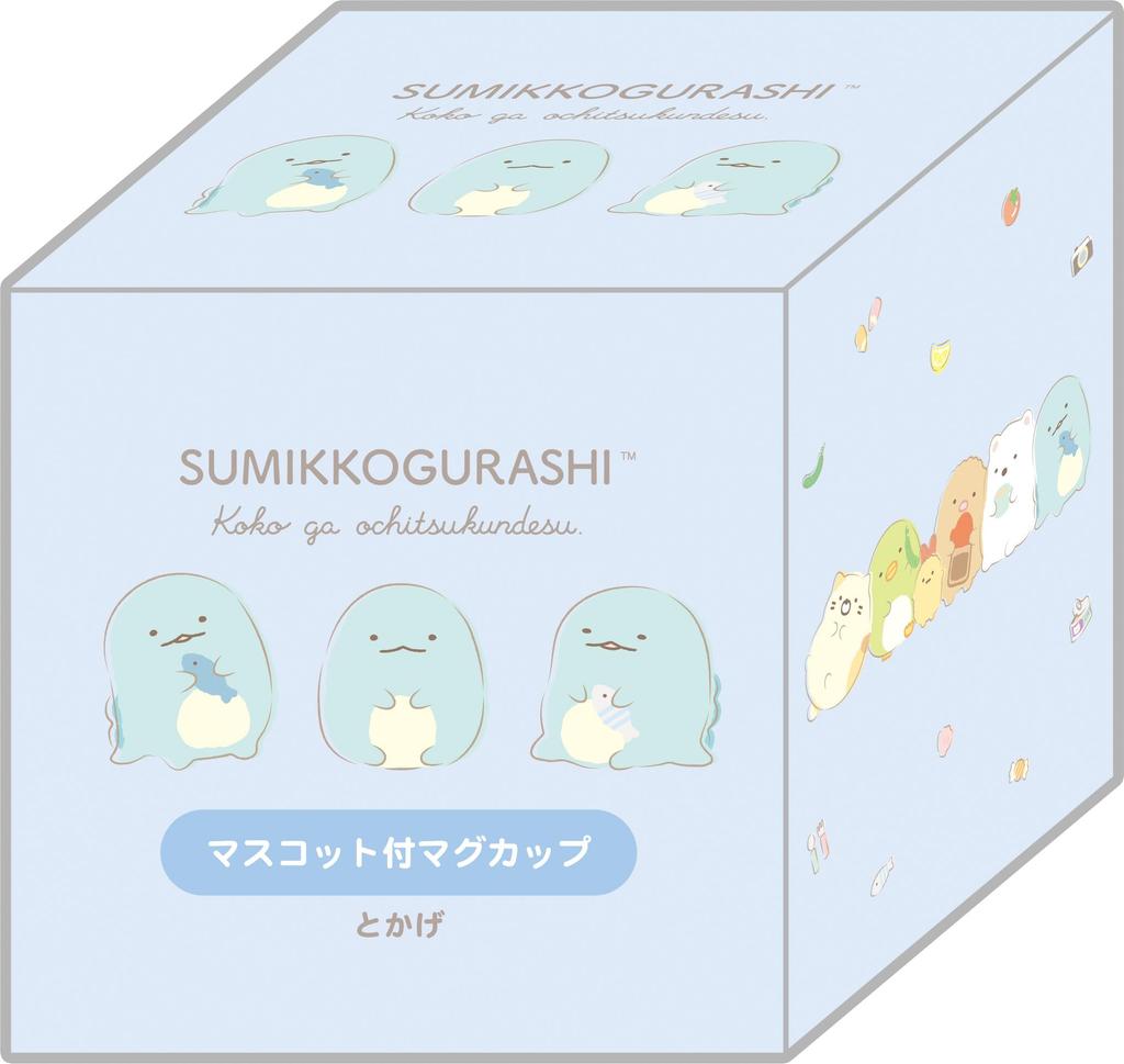 Sumikkogurashi Mug with Mascot Charm - Tokage